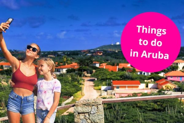 people taking selfie at Aruba