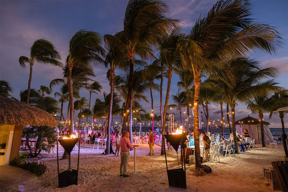 Aruba beach celebrations