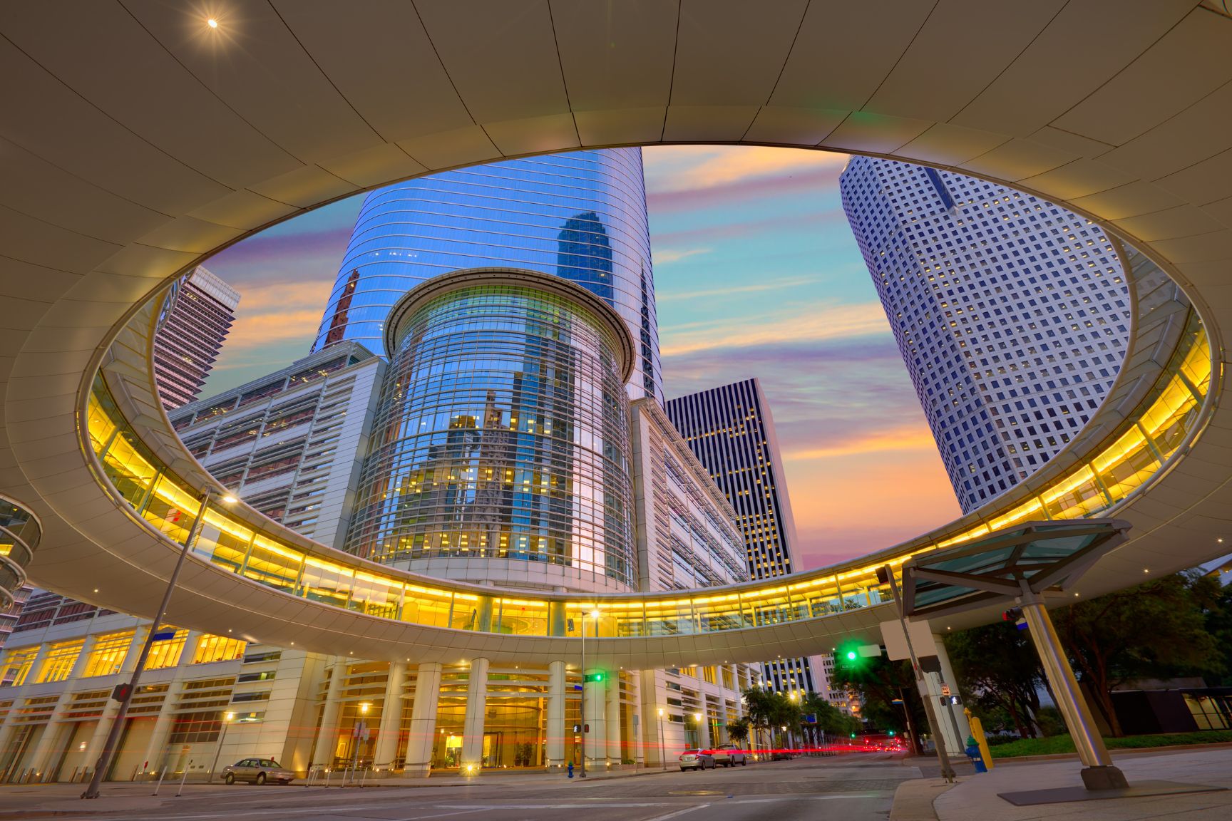 Houston downtown tunnels