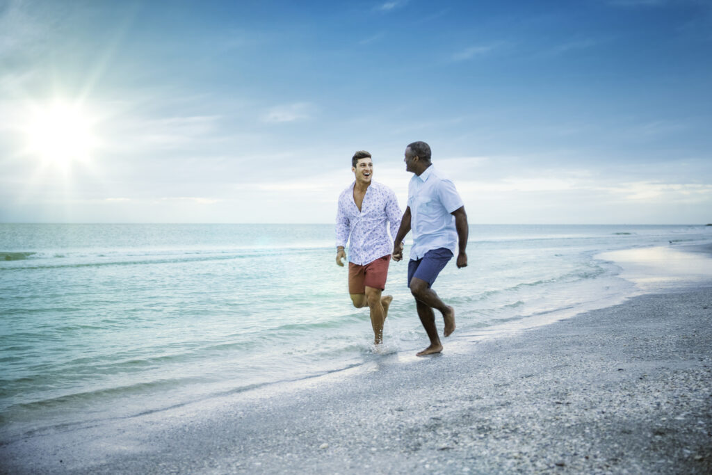 Walking on the Beach LGBT Visit St. Petersburg Clearwater